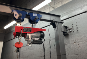 Make Sure Your Lift Is Rated To What You Are Going To Be Lifting & Avoid Working Underneath Or In The "Fall Zone" Of A Suspended Load